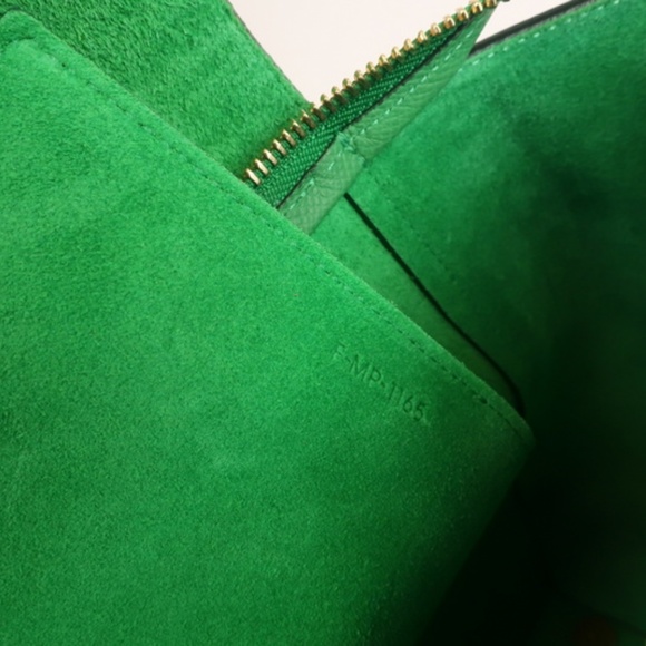 Celine Mini Belt Bag Green Grained Calfskin - Picture 7 of 8